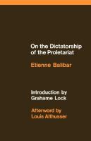 On the Dictatorship of the Proletariat cover
