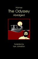 The Odyssey [Abridged] : Translated by Ian Johnston by Johnston, Ian ...