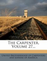 The Carpenter, Volume 27... cover