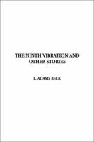 Ninth Vibration and Other Stories, the cover