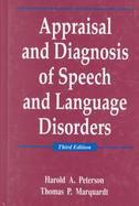Appraisal and Diagnosis of Speech and Language Disorders cover