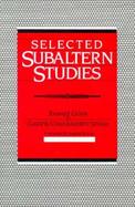 Selected Subaltern Studies cover