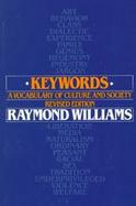 Keywords A Vocabulary of Culture and Society cover