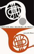 Emotion and Meaning in Music cover