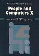People and Computers X Proceedings of Hci'95, Huddersfield, August 1995 cover