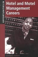 Opportunities in Hotel and Motel Management Careers cover