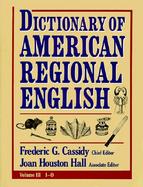 Dictionary of American Regional English I-O (volume3) cover