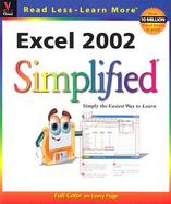 Excel 2002 Simplified cover