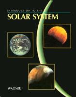 Introduction to the Solar System cover