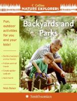 Backyards and Parks (Collins Nature Explorers) (Collins Nature Explorers) cover