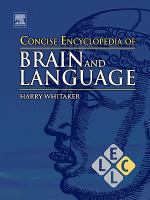 Concise Encyclopedia of Brain and Language cover