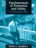 Fundamentals of Protection and Safety for the Private Protection Officer cover