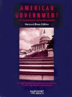 American Government: An Introduction Using Microcase cover
