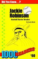 Jackie Robinson Baseball Barrier Breaker cover
