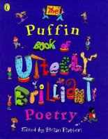 Utterly Brilliant Book Puffin Poetry cover