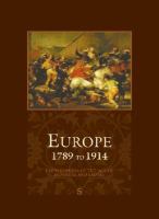 Europe 1789-1914 cover