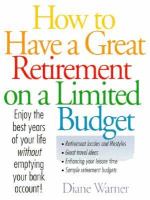 How to Have a Great Retirement on a Limited Budget cover