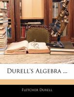 Durell's Algebra cover