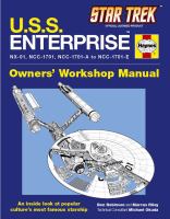 Star Trek: U. S. S. Enterprise: Haynes Manual cover