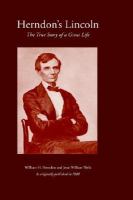 Herndon's Lincoln: The True Story of a Great Life cover