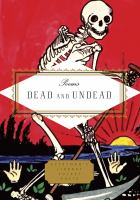 Poems of the Dead and Undead cover