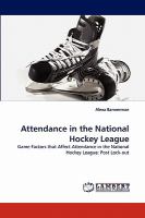 Attendance in the National Hockey League cover
