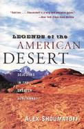 Legends of the American Desert Sojourns in the Greater Southwest cover