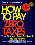 How to Pay Zero Taxes cover