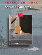 Annual Editions Social Problems 03/04 cover
