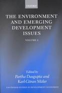 The Environment and Emerging Development Issues cover