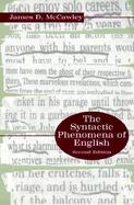 The Syntactic Phenomena of English cover