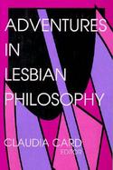 Adventures in Lesbian Philosophy cover
