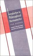 Introduction to Philosophical Hermeneutics cover