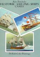 Historic Sailing Ships Postcards 24 Full-Color Paintings cover