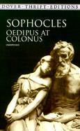 Oedipus at Colonus Sophocles cover