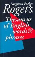 Longman Pocket Roget's Thesaurus cover
