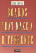 John Carver Boards That Make a Difference/Reinventing Your Board cover