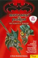 Batman and Robin Activity Book cover