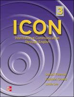 ICON: International Communication Through English - Level 3 SB cover