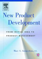 New Product Development- from Initial Idea to Product Management cover