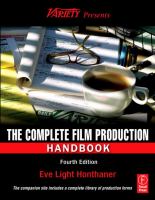 The Complete Film Production Handbook cover