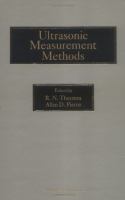 Ultrasonic Measurement Methods cover