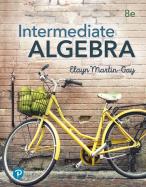 Martin-Gay, Intermediate Algebra 8e - MyLab Access Code w/ eText 18wk, VALENCIA COLLEGE cover