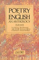 Poetry in English An Anthology cover