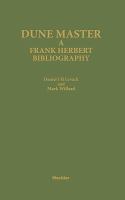 Dune Master: A Frank Herbert Bibliography cover