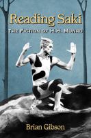 Reading Saki : The Fiction of H. H. Munro cover