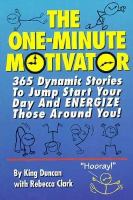 The One-Minute Motivator cover