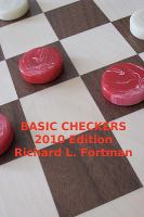 Basic Checkers : The First Twenty Moves cover