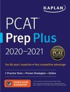 PCAT Prep Plus 2020-2021 : 2 Practice Tests + Proven Strategies + Online cover