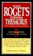 The Concise Roget's International Thesaurus cover